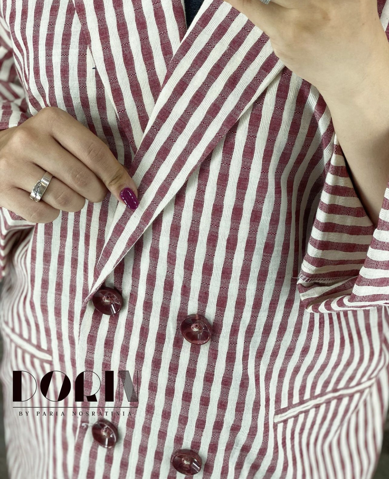 کت لنین راه راه قرمز (کد ۱۱۴)