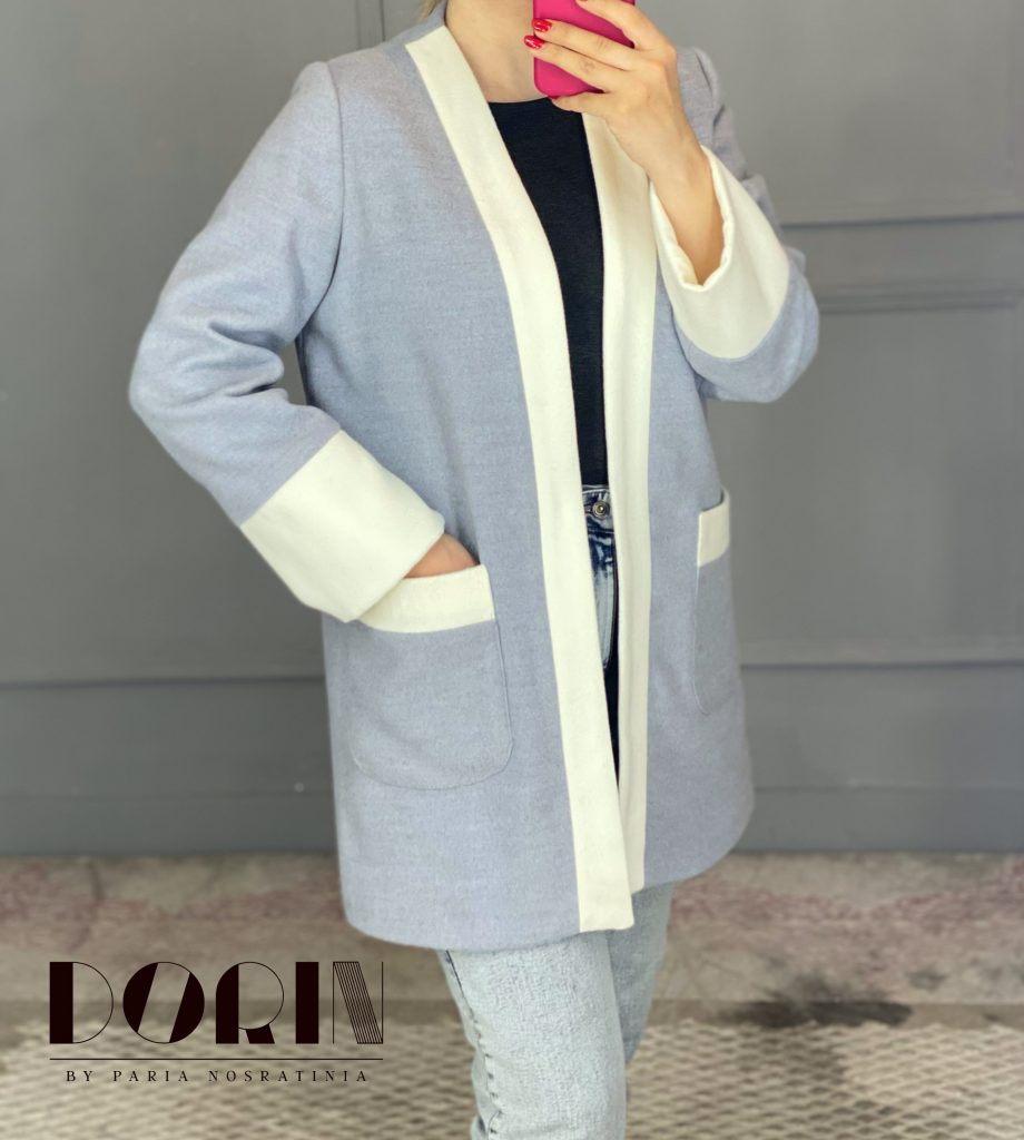 پالتو جلو باز پشمی (کد ۳۰۰)